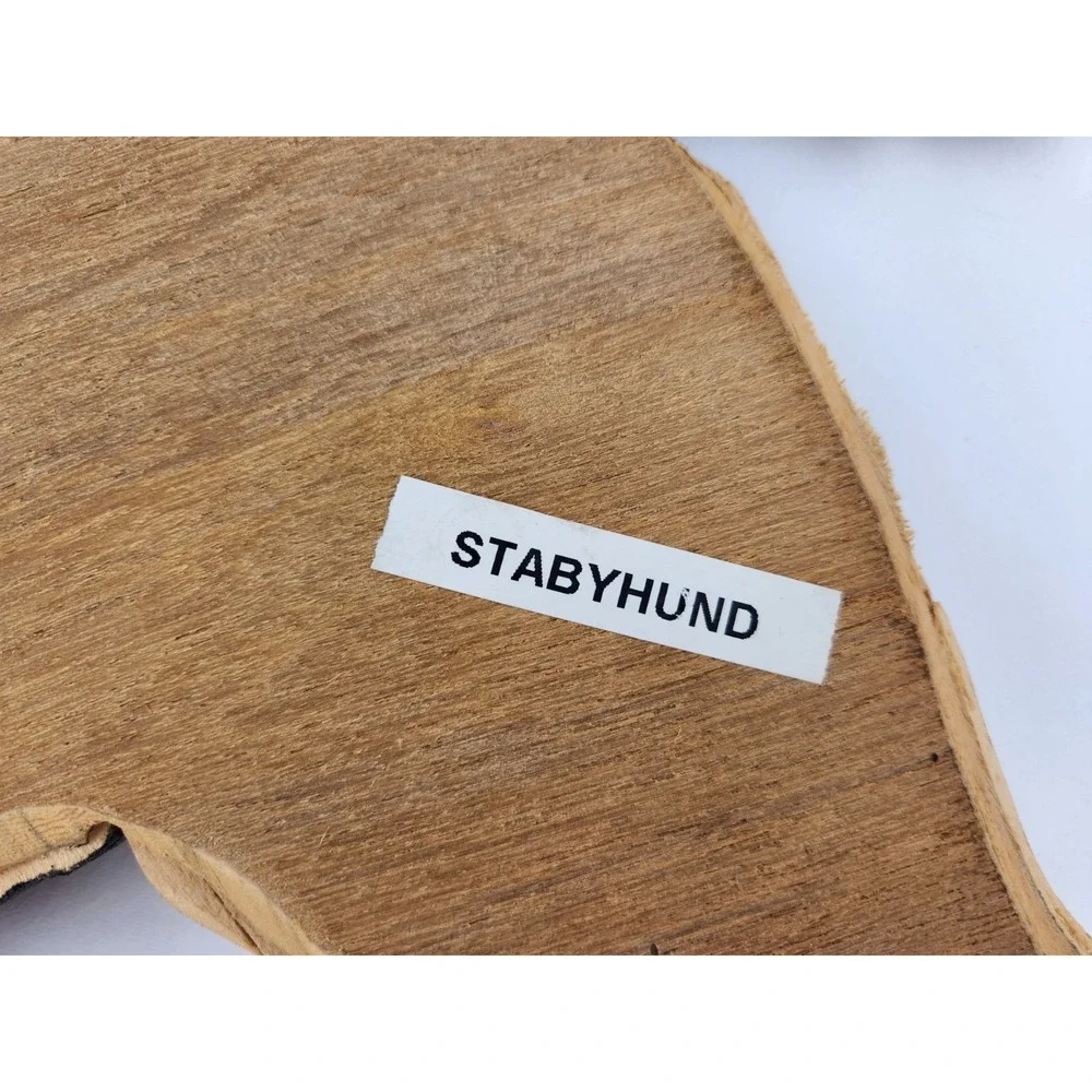 Wood Intarsia Stabyhoun English Setter Field Dog Pointer Handmade Wall Artisan‎